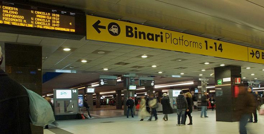 Lavori nella stazione di Napoli Centrale, modifiche alla circolazione