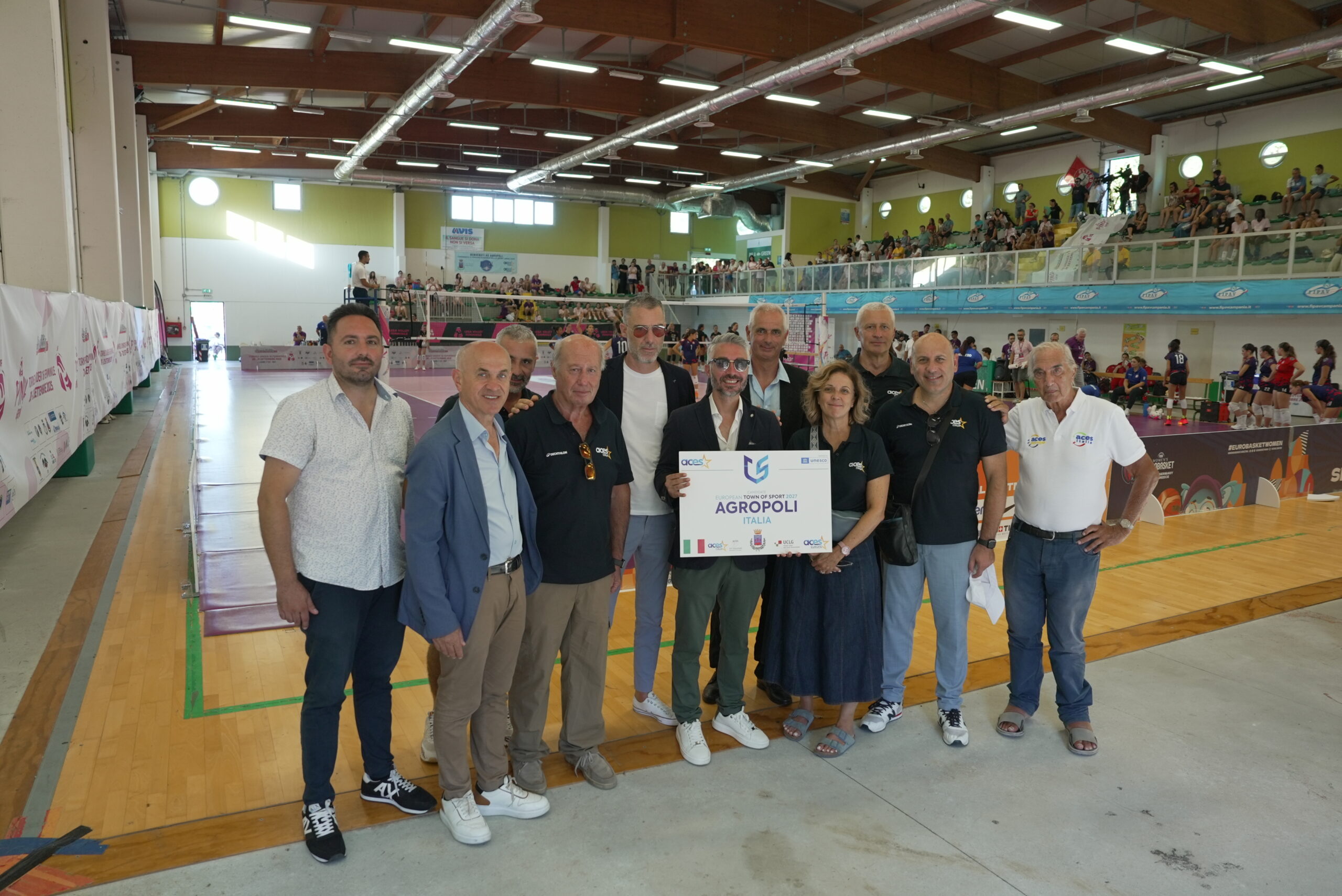 Agropoli incontra la commissione Aces Europe: Verso il titolo di Comune Europeo dello sport 2027