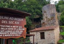 San Mango di Sessa Cilento. Mulini ad acqua