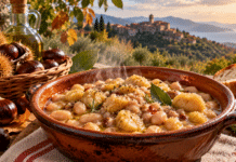 Castagne e fagioli, il piatto povero del Cilento che profuma d’autunno
