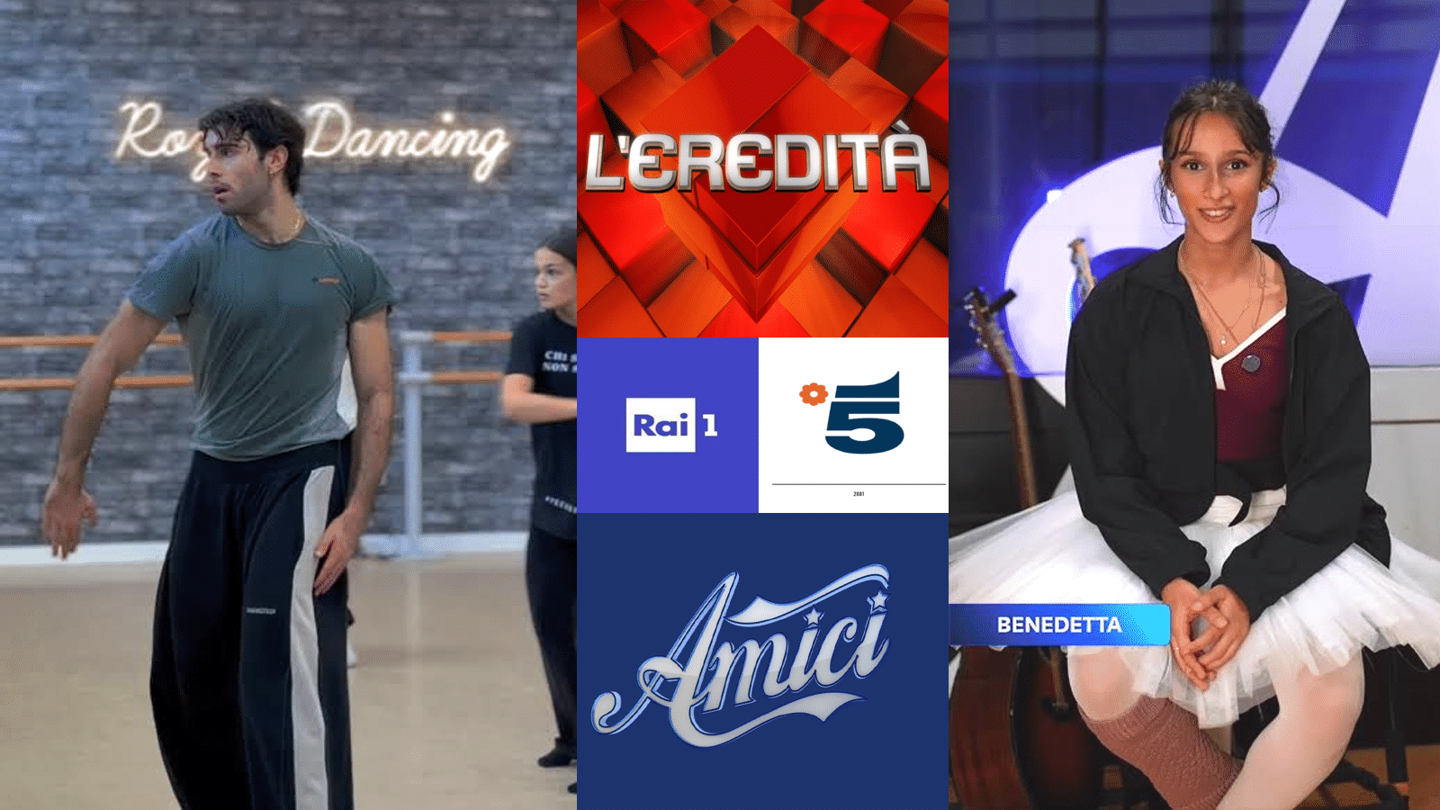 Benedetta Giuliano ad Amici e Amedeo Monzo a L'Eredità, due ballerini legati ad Agropoli