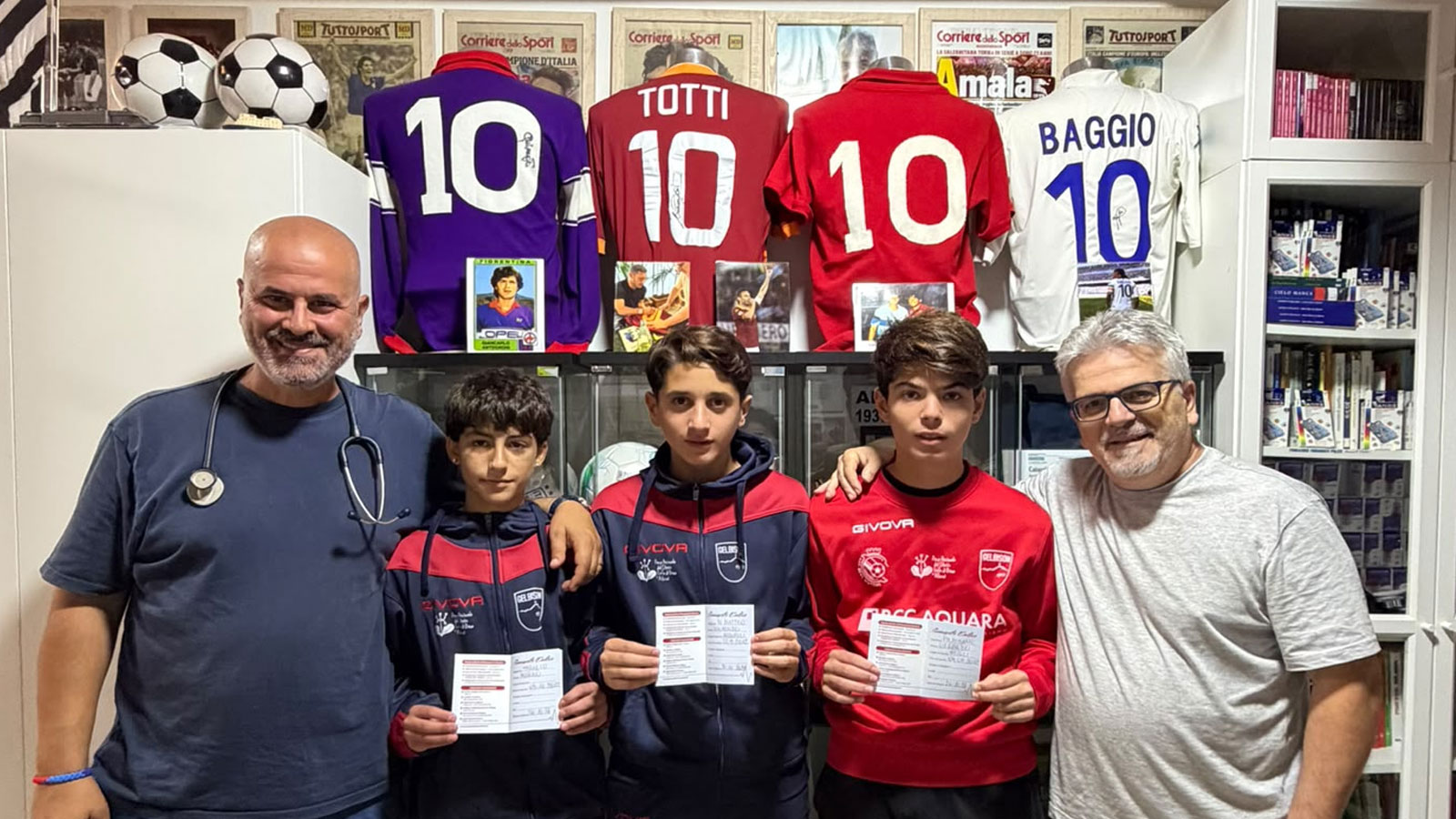 Gelbison Under 15, Passaporti Ematici e prevenzione